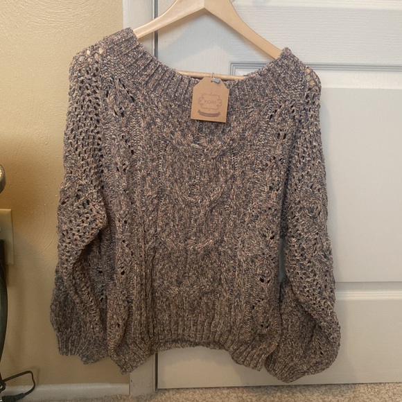 Multi Color Knit Sweater - Picture 4 of 4